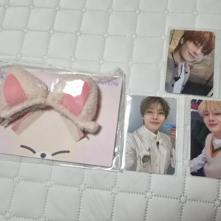 [BUNJANG] Stray Kids Skzoo Plush Hairpin I.N / 1개 남음 마지막 가격 인하))스키즈 스키주 플러시 해어핀 폭시니 아이엔