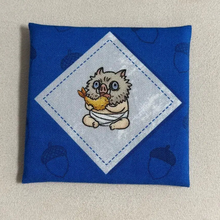 [BUNJANG] Demon Slayer Inosuke Handmade Cushion / 귀멸의칼날 이노스케 룩업 수제 제작 방석