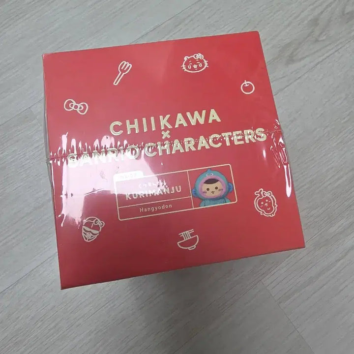 [BUNJANG] Sanrio x Chiikawa Hangyodon Kirameko Mascot Doll (Sealed) / 산리오 치이카와 캐릭터즈 쿠리만쥬 한교동 마스코트 인형(미개봉)