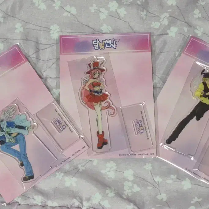 [BUNJANG] Full Moon o Sagashite Tylene/Melody/Izumi Acrylic Stand Set / 달빛천사 타토/멜로니/이즈미 사신 아크릴세트