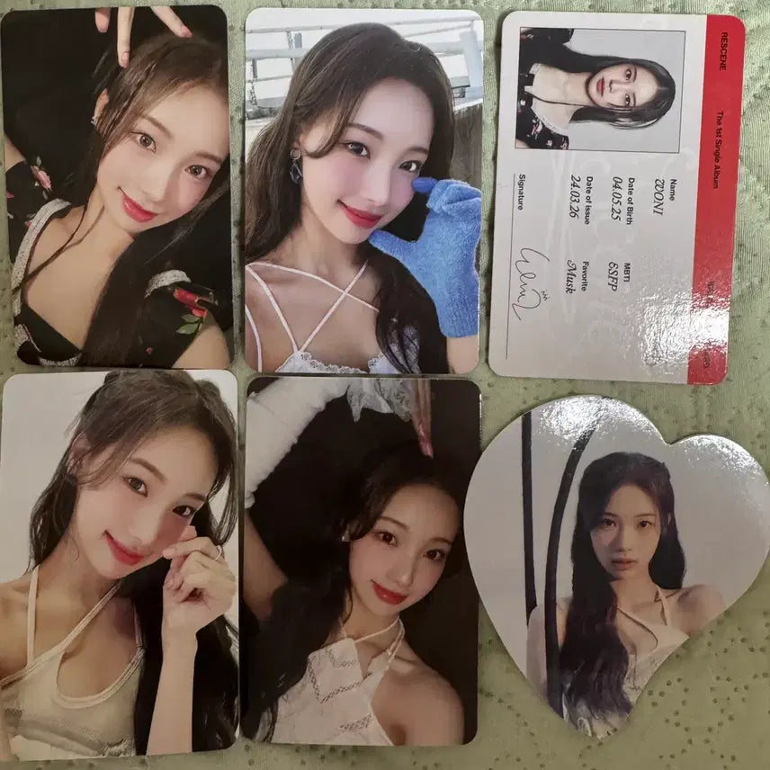 [BUNJANG] RESCENE ONE 1st Album Photocard Bundle Set / 리센느 원이 어어 앨포 일괄