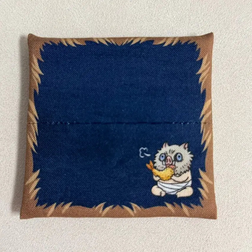 [BUNJANG] Demon Slayer Inosuke Handmade Cushion / 귀멸의칼날 이노스케 룩업 수제 제작 방석