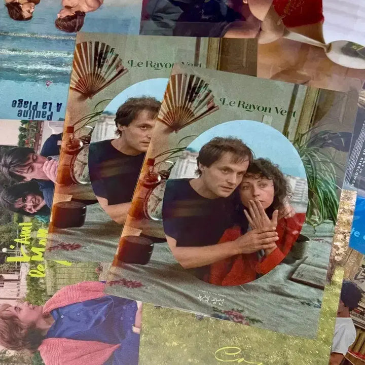 [BUNJANG] Eric Rohmer Film A3 Poster &amp; Magnet Set / 녹색광선 A3포스터 아트하우스 에릭로메르 영화 아트하우스마그넷엽서