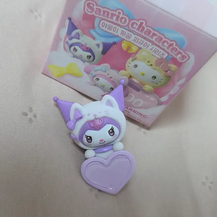 [BUNJANG] Sanrio Kuromi Hyper Cat Peekaboo Figure Series / 쿠로미 히퍼(산리오히퍼 야옹이 까꿍 피규어 시리즈)