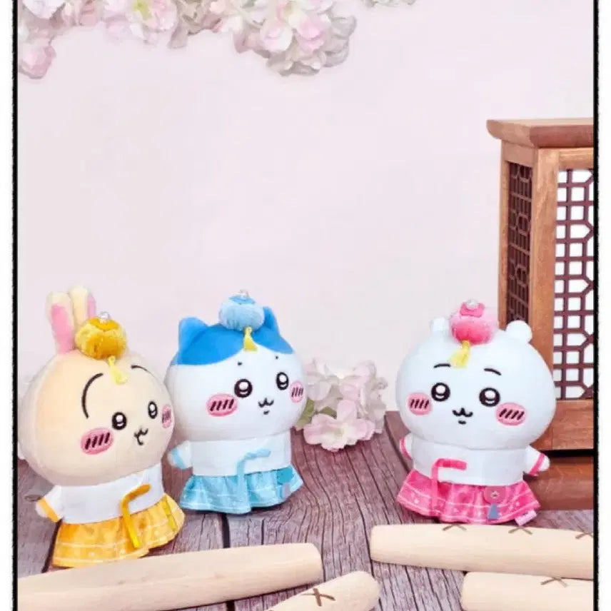 [BUNJANG] Chiikawa Hanbok Hamnyangto Full Set / 치이카와 한복 햄냥토 풀세트
