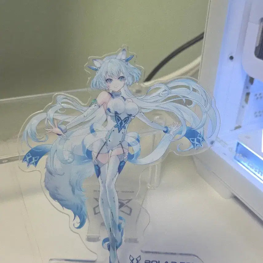 [BUNJANG] Manli Polar Fox Acrylic Stand / 만리 폴라폭스 아크릴스탠드 양도