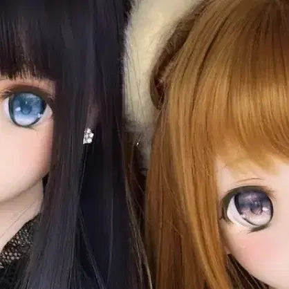 [BUNJANG] Rulabypoem Anime Eyeball 20mm (Brown Gold/Blue) / dd mdd 20mm 룰라비포엠 아니메안구 브라운 골드/블루