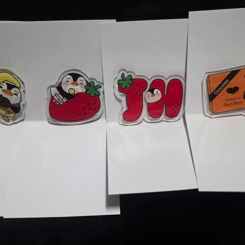 [BUNJANG] 2PM Junho "Paeng-Paeng" Acrylic Badge Full Set / 이준호 펭펭 아크릴 뱃지 드볼 세트