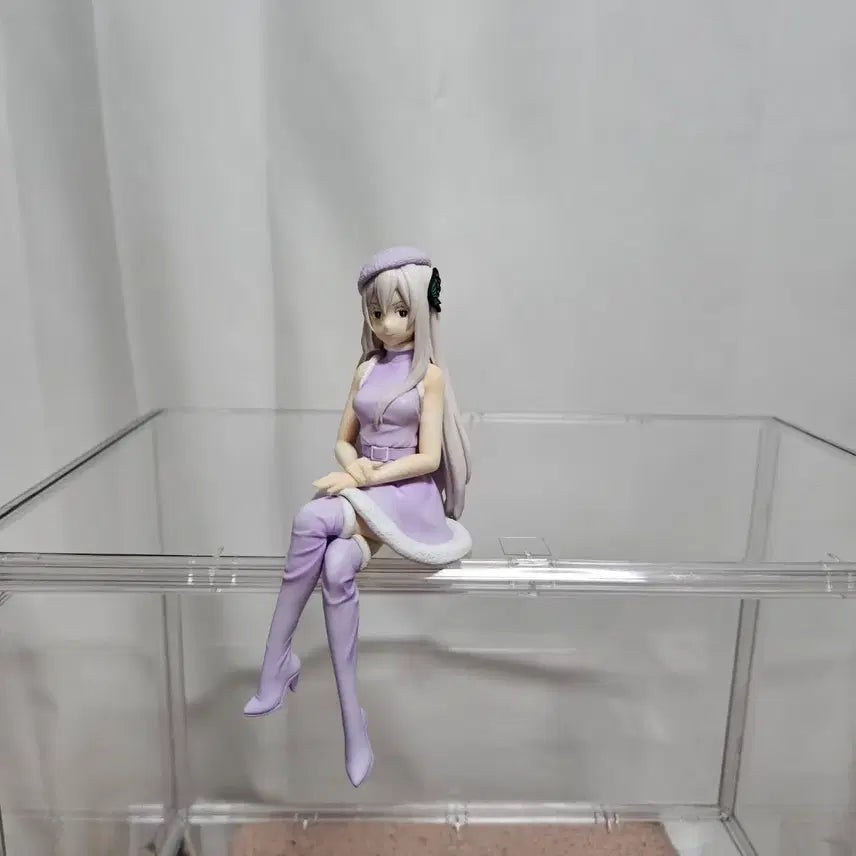 [BUNJANG] Re:Zero Echidna Snow Princess Ver. Figure / 에키드나 스노우프린세스 피규어 판매합니다