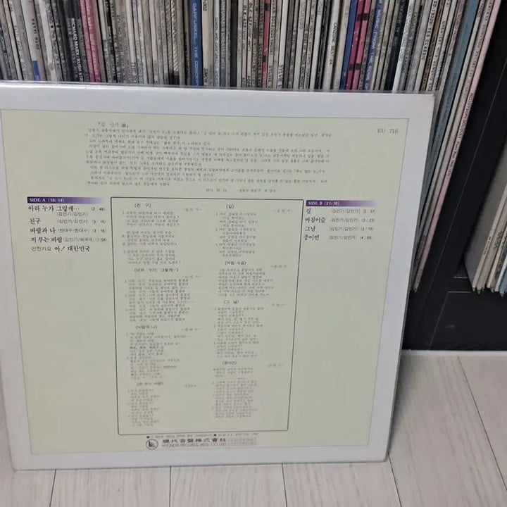 [BUNJANG] Kim Min Ki 1987 LP / LP..김민기(1987년)길