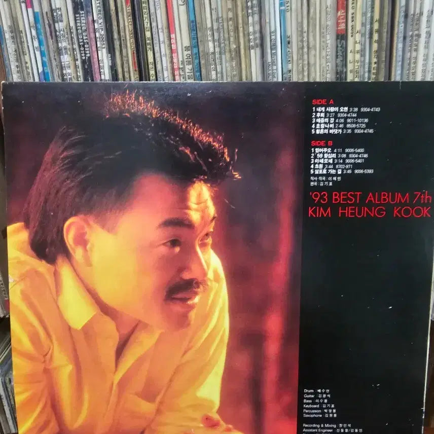 [BUNJANG] Kim Heung Kook 93 BEST ALBUM Vol. 7 Jigu Records / 김흥국 93 BEST ALBUM 7집 JIGU 레코드