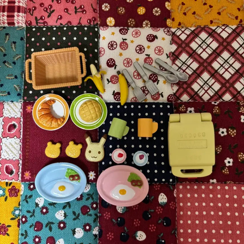 [BUNJANG] Sylvanian Families Classic Breakfast Set / 실바니안 고전  아침식사 세트