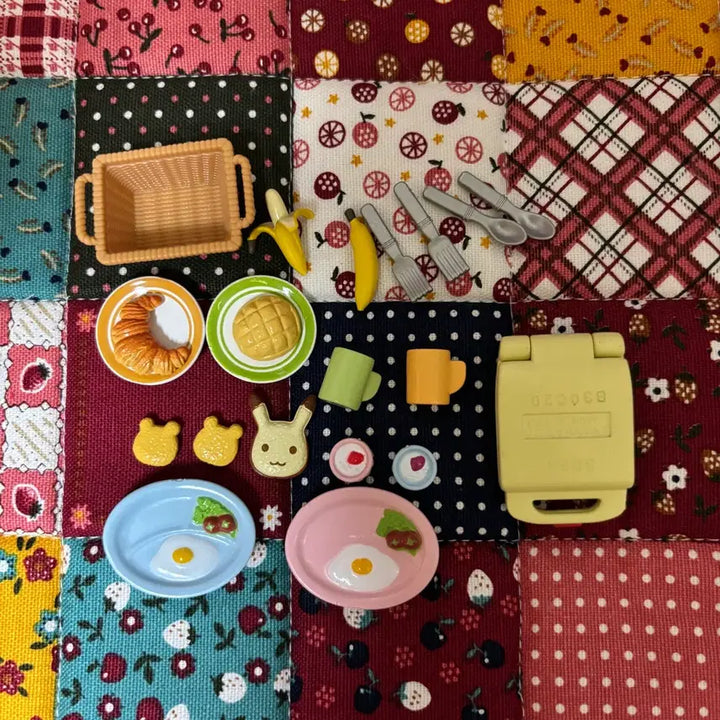 [BUNJANG] Sylvanian Families Classic Breakfast Set / 실바니안 고전  아침식사 세트