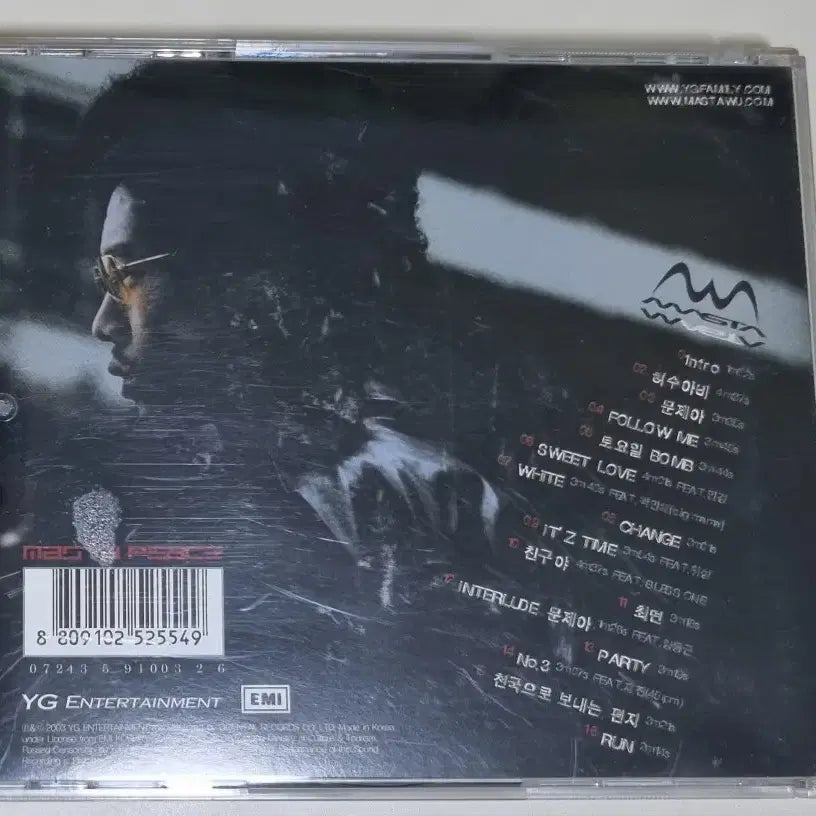 [BUNJANG] Master Wu 1st Album Unsealed CD / 마스터 우 1집 (개봉 CD)