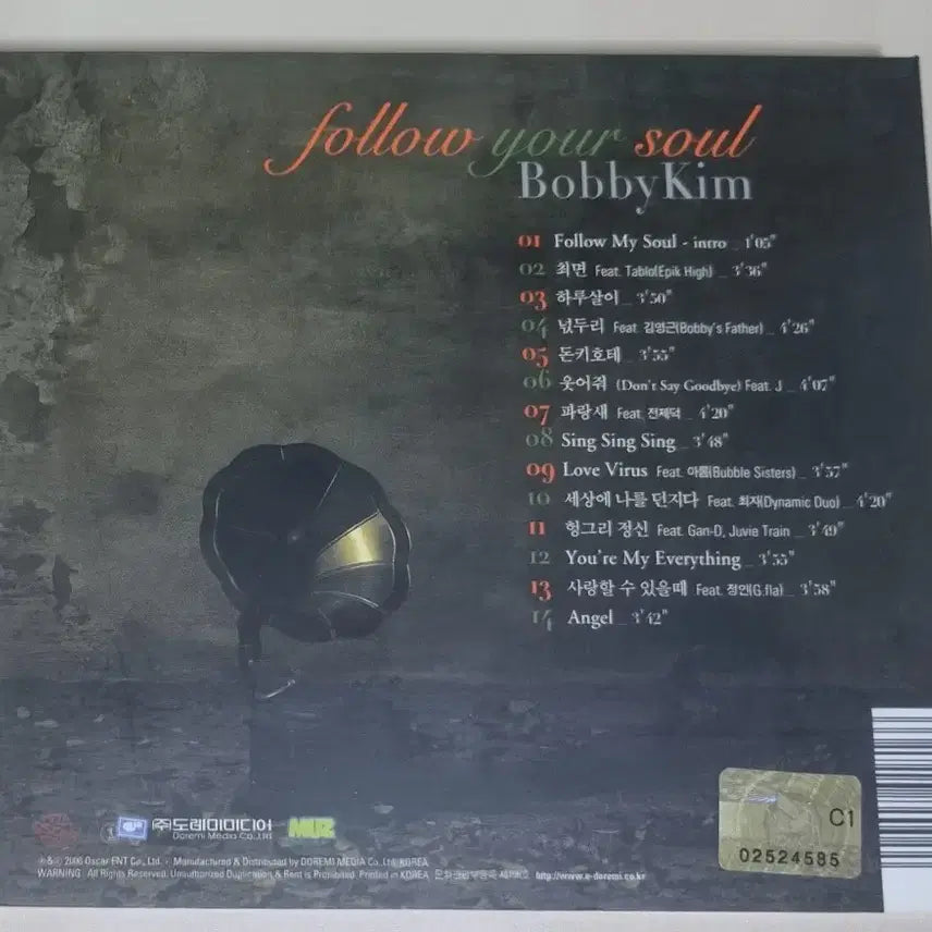 [BUNJANG] Bobby Kim 2nd Album &
