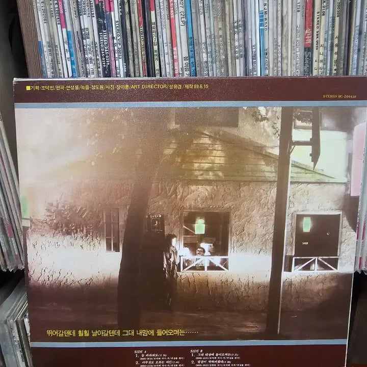 [BUNJANG] Jo Deok Bae 5th Album LP Record / 조덕배 5집 LP 음반