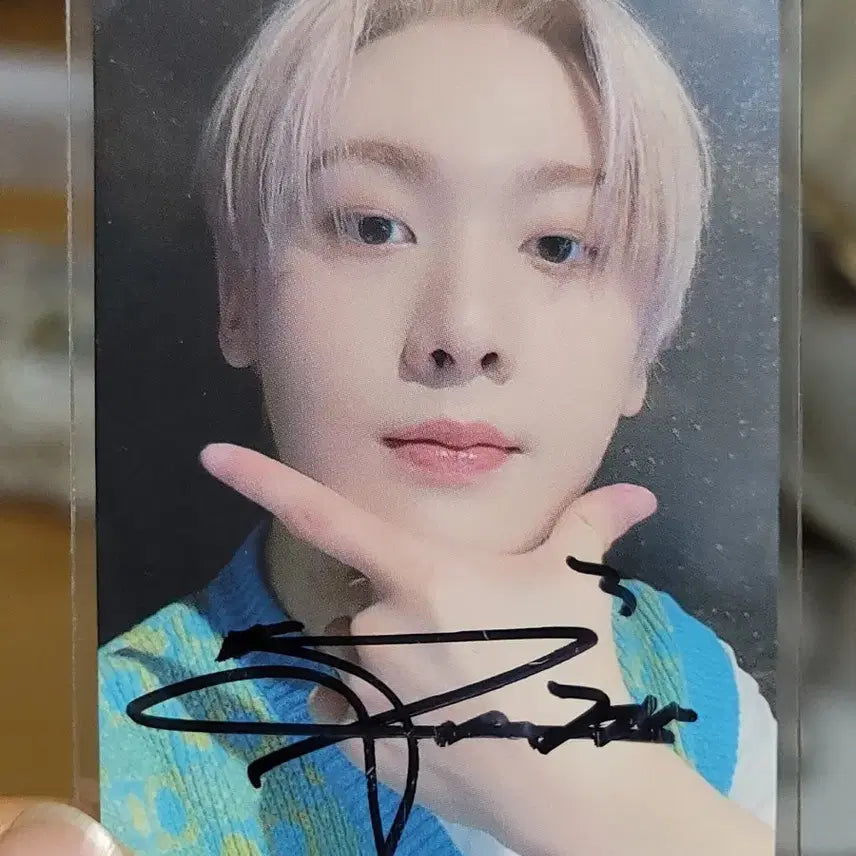 [BUNJANG] ASTRO Yoon San-ha Switch On Signed Photocard / 아스트로 윤산하 싸포 Switch On 싸인 포토카드