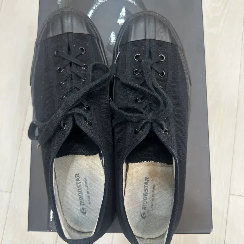 [BUNJANG] Moonstar Gym Classic Monoblack 260 / 문스타 짐클래식 모노블랙 260