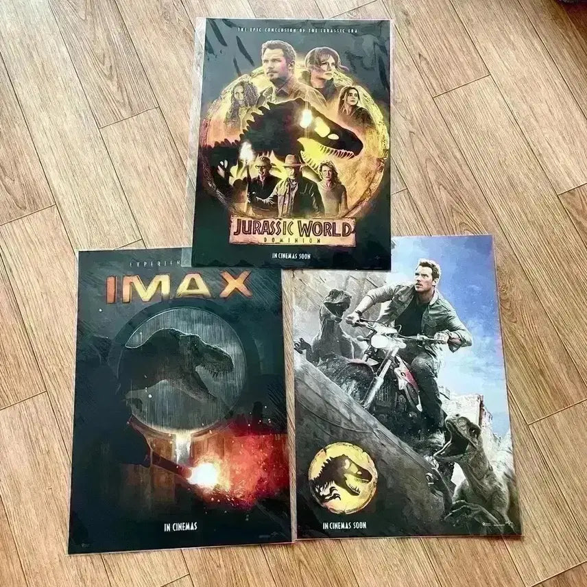 [BUNJANG] Jurassic World Dominion Special Tickets &amp; Merchandise / 쥬라기월드 도미니언 공룡 피규어 아트카드4DX포스터 오리지널티켓스페셜티켓