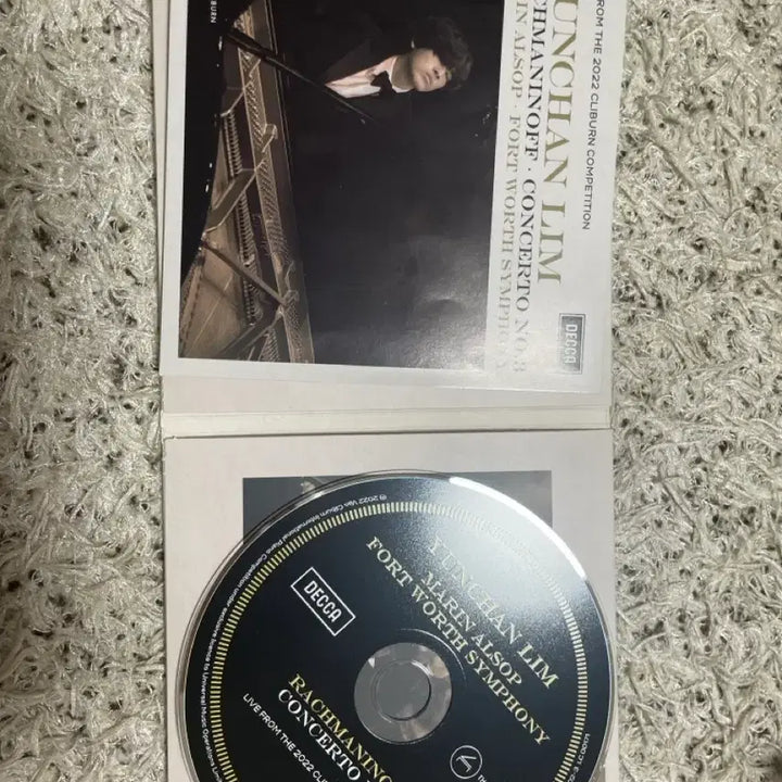 [BUNJANG] DECCA Yunchan Lim Rachmaninoff Piano Concerto No. 3 CD / 데카 윤찬림 라흐마니노프 협주곡 3번 CD