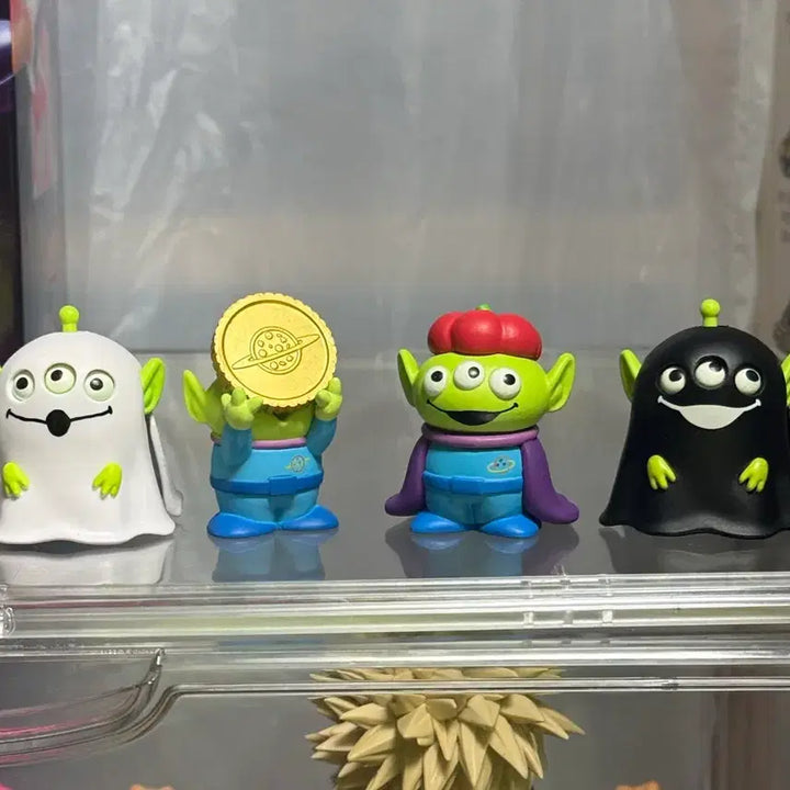 [BUNJANG] Toy Story Alien Gacha Figures Bundle Set / 개봉) 알린가챠 4개 일괄 판매