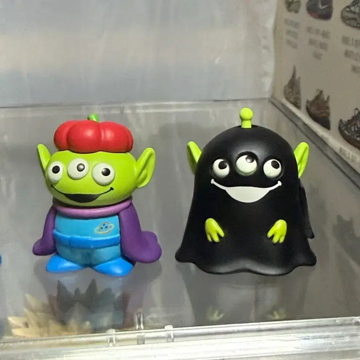 [BUNJANG] Toy Story Alien Gacha Figures Bundle Set / 개봉) 알린가챠 4개 일괄 판매