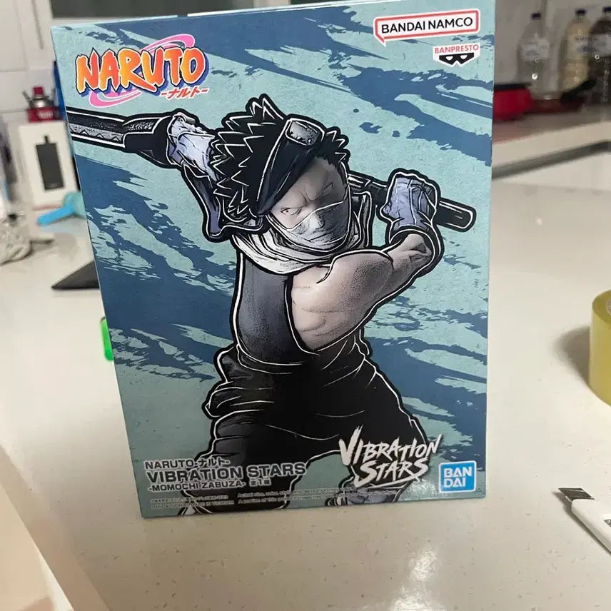 [BUNJANG] Naruto Zabuza Figure &amp; Wave Country Acrylic Stand / 나루토 자부자 피규어 및 파도나라 아크릴