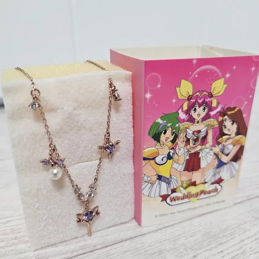 [BUNJANG] Wedding Peach Salvia Bracelet / 웨딩피치 사루비아 팔찌 판매합니다