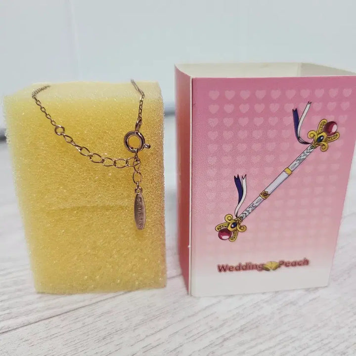 [BUNJANG] Wedding Peach Salvia Bracelet / 웨딩피치 사루비아 팔찌 판매합니다