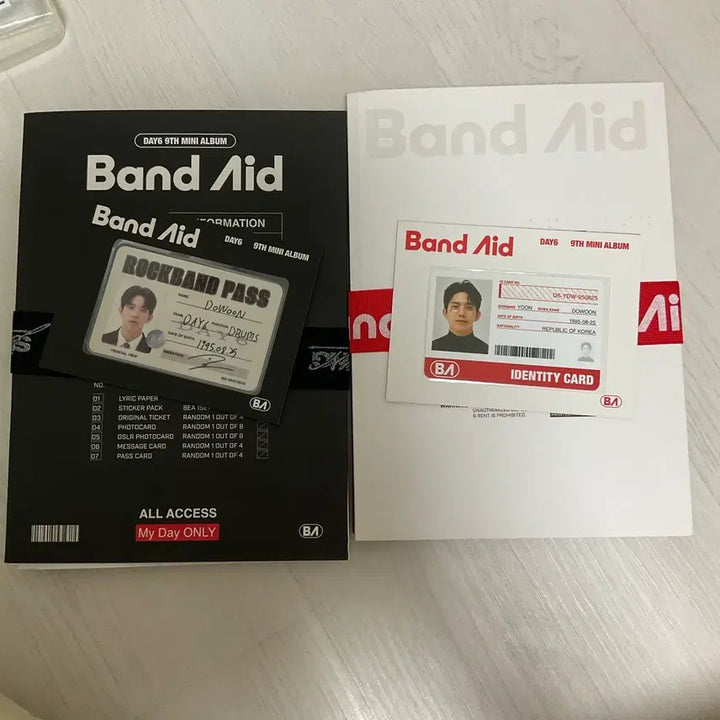 [BUNJANG] DAY6 Band Aid Album Set / 데이식스 Band Aid 앨범 세트