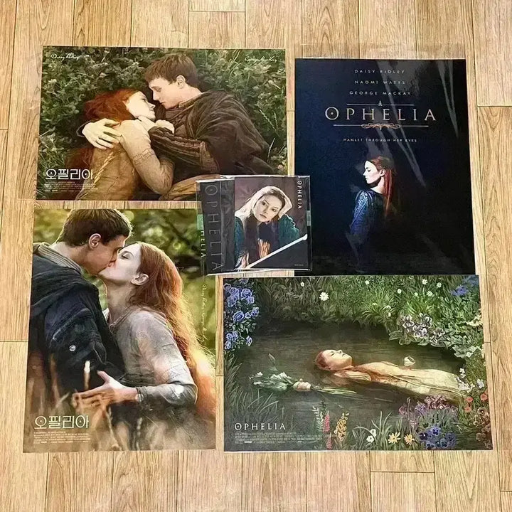 [BUNJANG] Ophelia Artist Lenticular Poster Package Badge Storybook / 오필리아 A3 포스터 아티스트렌티큘러 조지맥케이영화 명화패키지뱃지스토리북