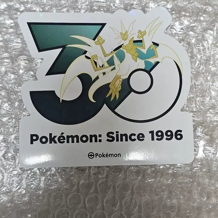 [BUNJANG] Pokemon 30th Anniversary Logo Sticker Ultra Necrozma / 포켓몬 스토어 30주년 로고스티커 울트라네크로즈마