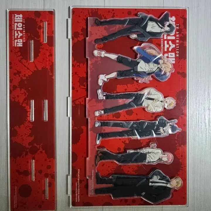 [BUNJANG] Chainsaw Man Exhibition Acrylic Stand Set / 체인소맨 전시회 아크릴 스탠드 세트