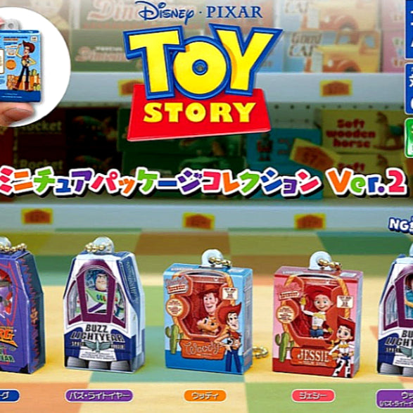 [BUNJANG] Disney Toy Story Miniature Gacha Set (5 Types) / (일본정품) 토이스토리 미니어쳐 가챠 5종