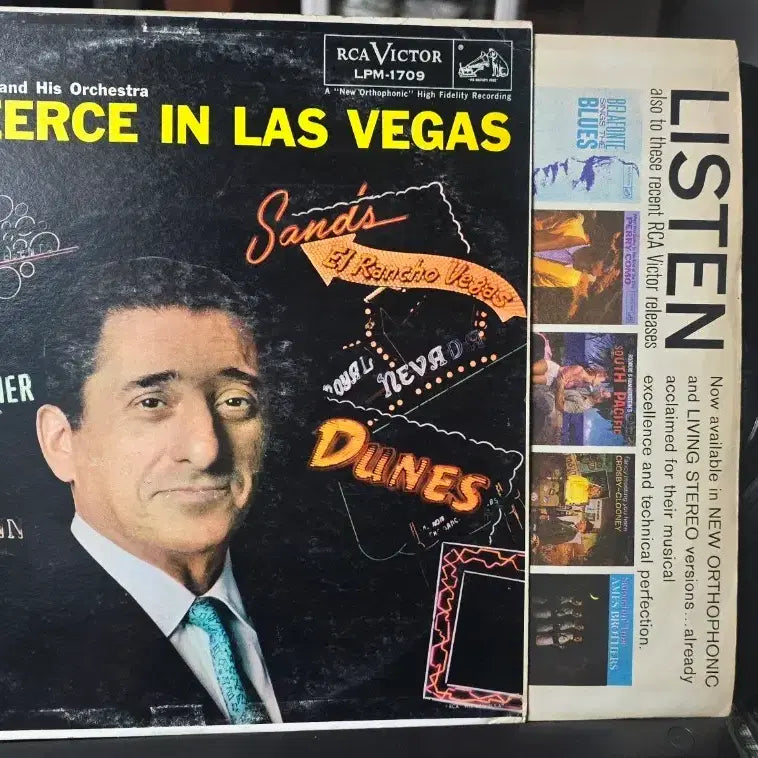 [BUNJANG] Jan Peerce in Las Vegas LP (1958) / 얀 피어스_Jan Peerce in Las Vegas_LP(US)