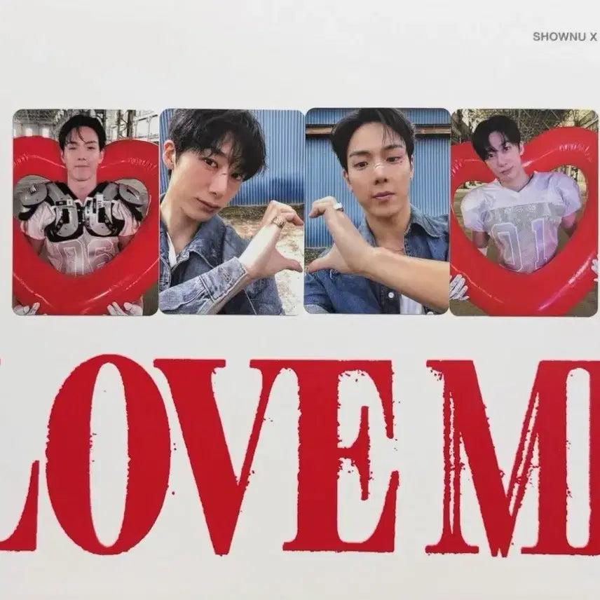 [SOLD OUT] 몬스타엑스 셔누X형원 LOVE ME 공방포카 양도합니다