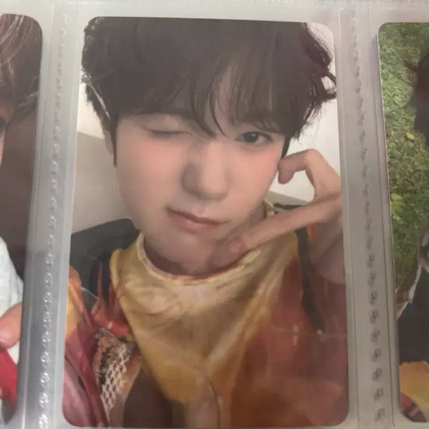 [BUNJANG] NCT WISH Ryo Apple Music Lucky Draw Photocard / 엔시티위시 료 컬러 애플뮤직 앺뮤 럭드 포카