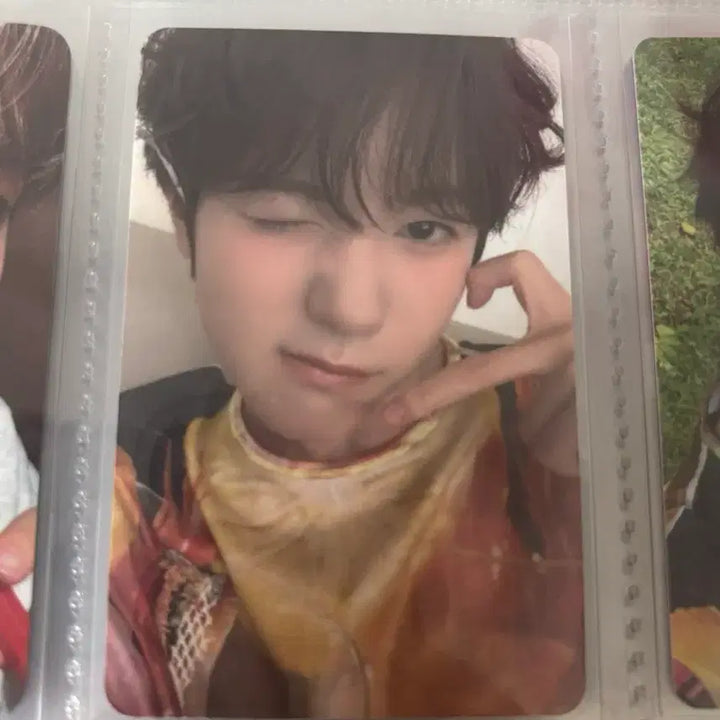 [BUNJANG] NCT WISH Ryo Apple Music Lucky Draw Photocard / 엔시티위시 료 컬러 애플뮤직 앺뮤 럭드 포카