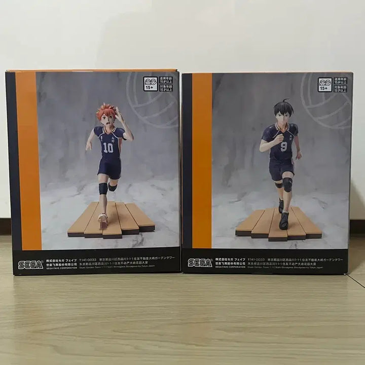 [BUNJANG] Haikyuu!! Shoyo Hinata &amp; Tobio Kageyama Figure Set (Sealed) / 하이큐 피규어 히나타 쇼요 카게야마 토비오 세트 미개봉
