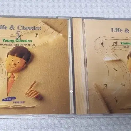 [BUNJANG] Life &amp; Classics Young Classics CD Set 4 &amp; 5 / Life &amp; Classics 영 클래식 CD 세트