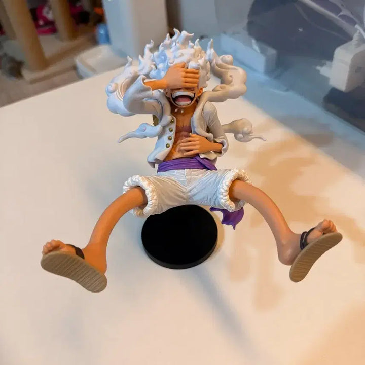 [BUNJANG] Banpresto King of Artist Luffy Gear 5 Figure / 반프레스토 킹오브아티스트 기어5 정품 긴팔+우타 아크릴