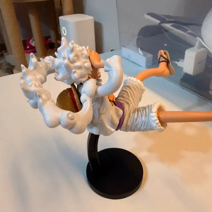 [BUNJANG] Banpresto King of Artist Luffy Gear 5 Figure / 반프레스토 킹오브아티스트 기어5 정품 긴팔+우타 아크릴