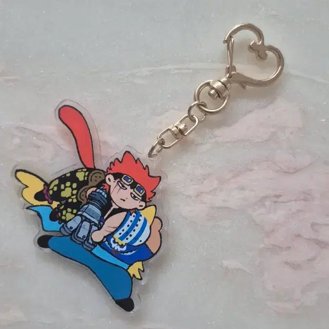[BUNJANG] One Piece Kid Killer Keyring / 원피스 키드 킬러 키링