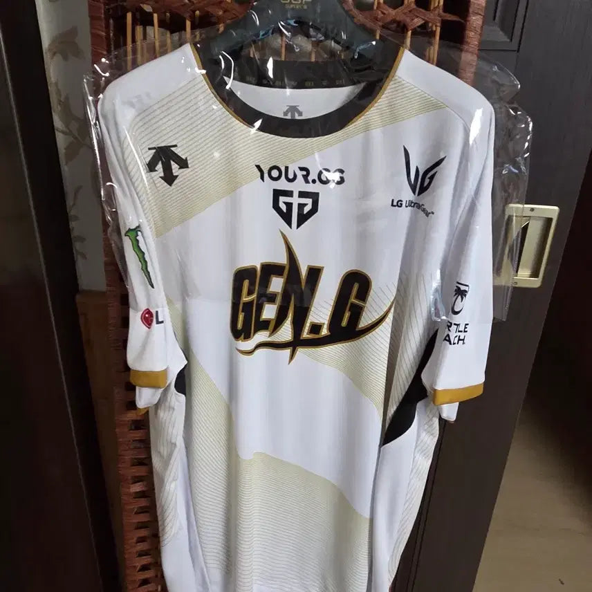 [BUNJANG] Gen.G 2024 Worlds Phase Jersey M Size / 2024 젠지 월즈 페이즈 마킹 (새상품) M사이즈
