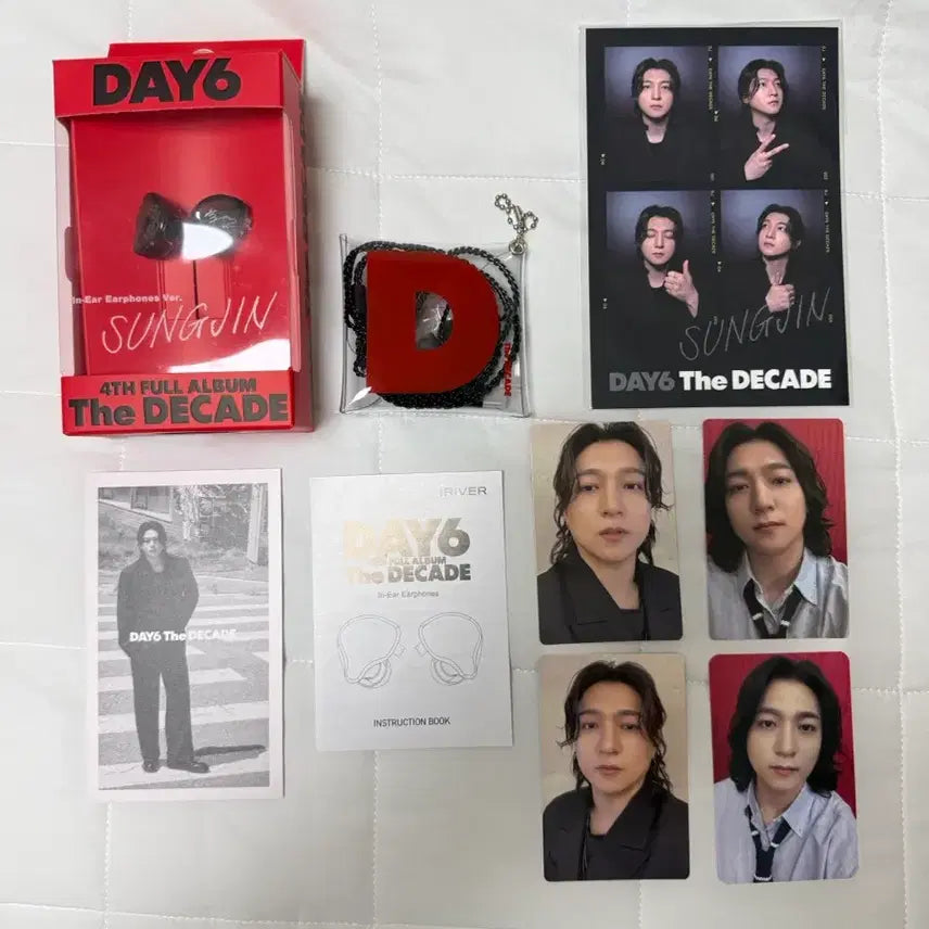 [BUNJANG] DAY6 The Decade In-Ear Sungjin Photocard / 데이식스 더 데케이드 인어어 앨범 성진 양도