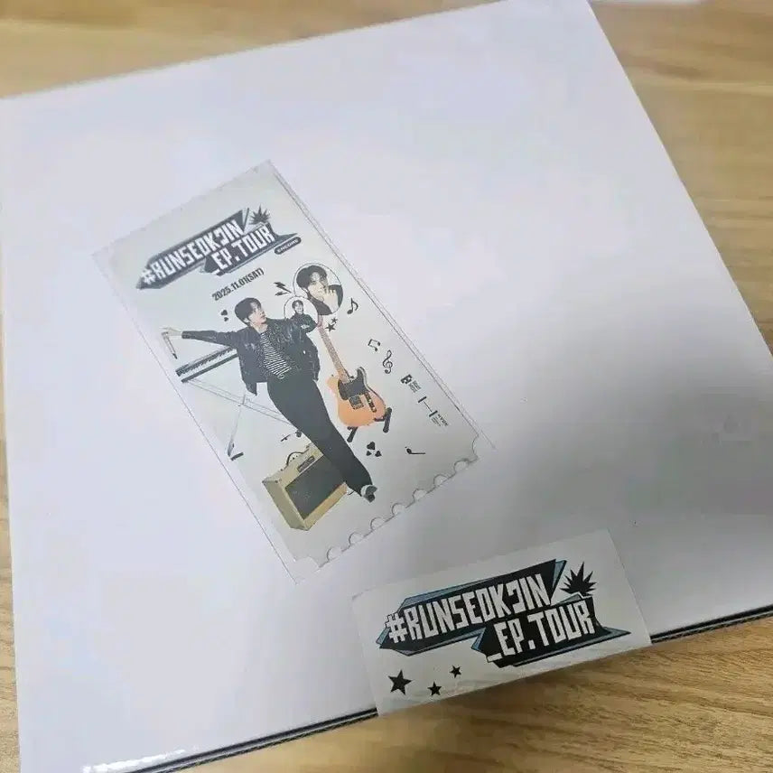 [BUNJANG] BTS Jin Gift Set + Amazon Photocard / 런석진 기프트+아미존포카