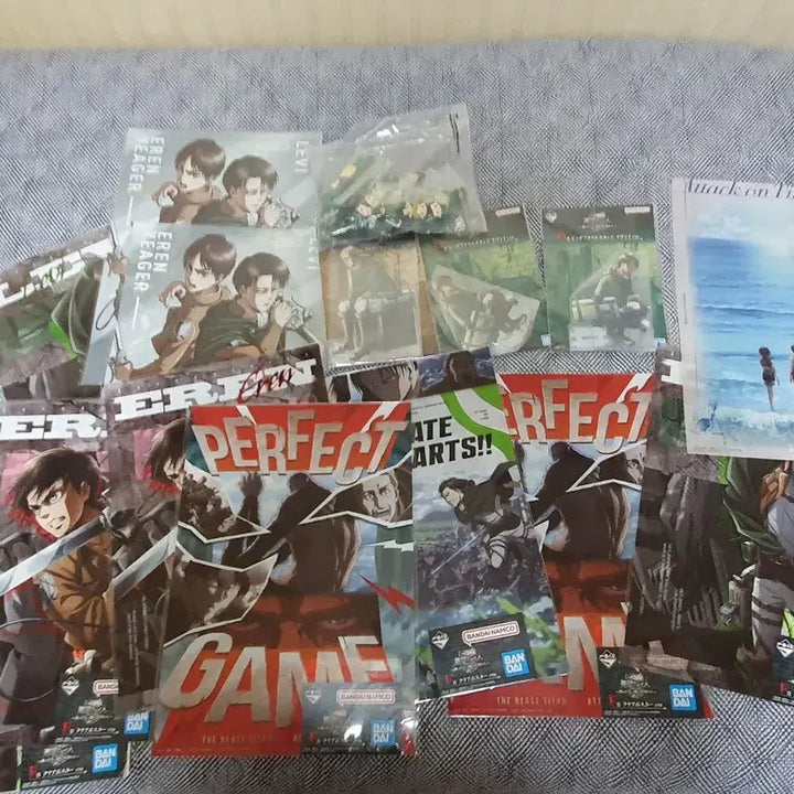 [BUNJANG] Attack on Titan Ichiban Kuji Unsealed Figure Goods / 진격의 거인 제일복권 (일본 내수용) 미개봉 피규어 굿즈등