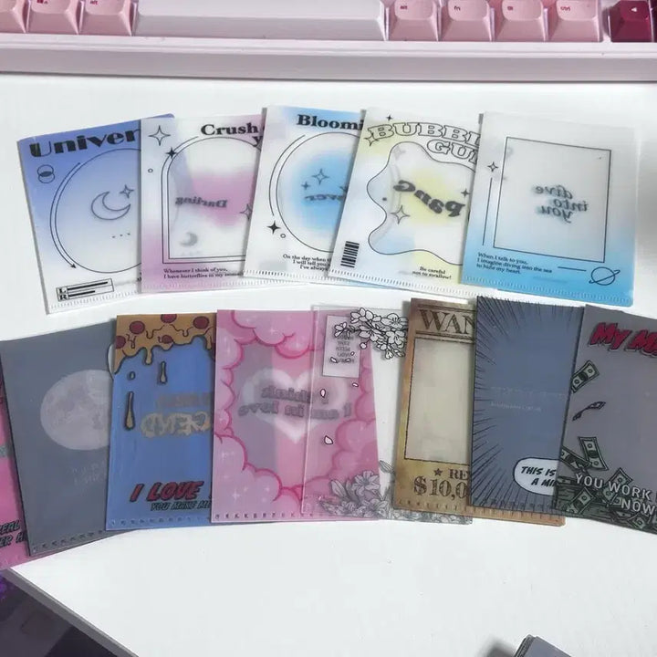 [BUNJANG] Photocard Frame, L Holder, Protective Film, Toploader Bundle Set / 포토카드 프레임 + L홀더 + 보호필름 + 탑로더 일괄