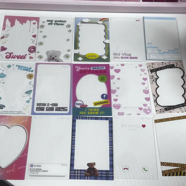 [BUNJANG] Photocard Frame, L Holder, Protective Film, Toploader Bundle Set / 포토카드 프레임 + L홀더 + 보호필름 + 탑로더 일괄