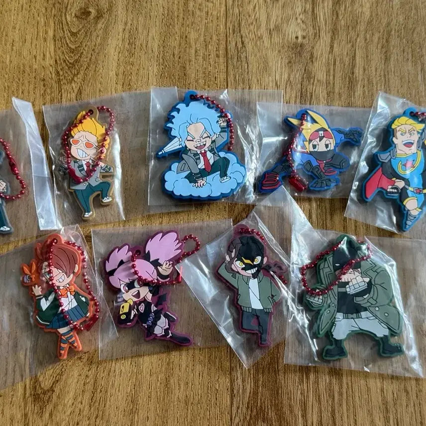 [BUNJANG] Ichiban Kuji My Hero Academia: Vigilantes Rubber Charm Bundle Set / 제일복권 히로아카 비질랜티 F상 고무참 (일괄)